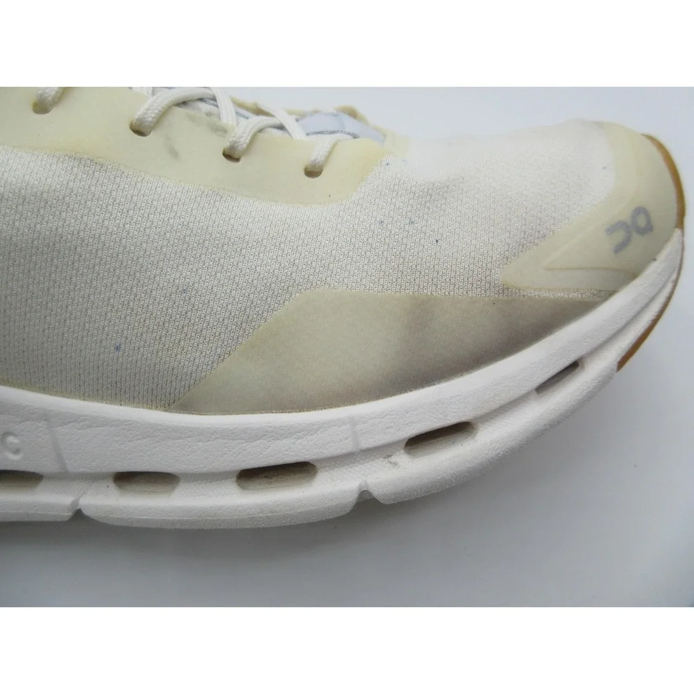 On‎ Running Cloudnova Shoes Womens Size 10 White Cream Gum CloudTec 26.98223